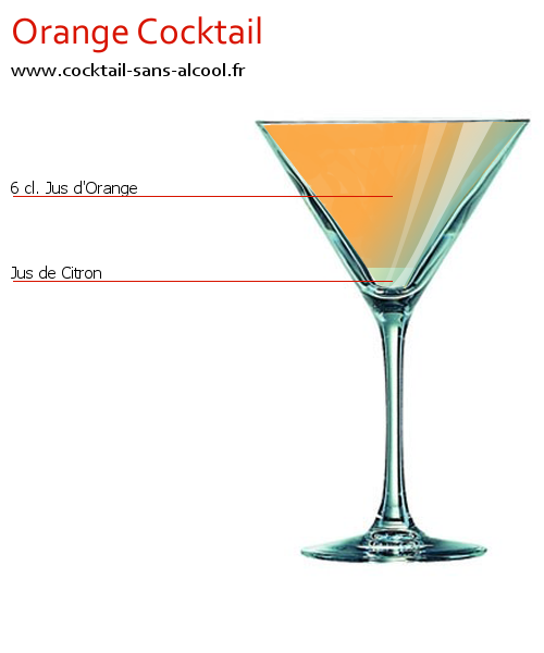 Cocktail ORANGE COCKTAIL