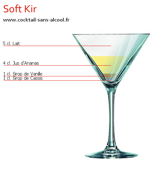 Cocktail SOFT KIR