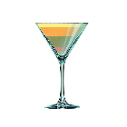 Cocktail ARC EN CIEL FIZZ